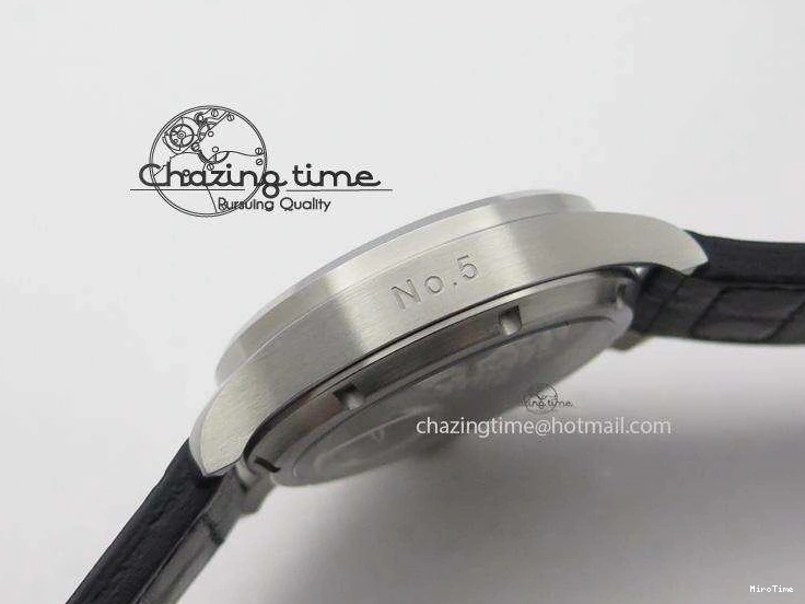 MIROTIME 0312 Compact Big Pilot “Markus Buhler” IW5003 Turbine V6F Best Edition Grey Dial On Leather Strap A 7314